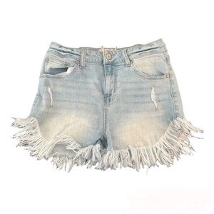 Altar’d state denim shorts.